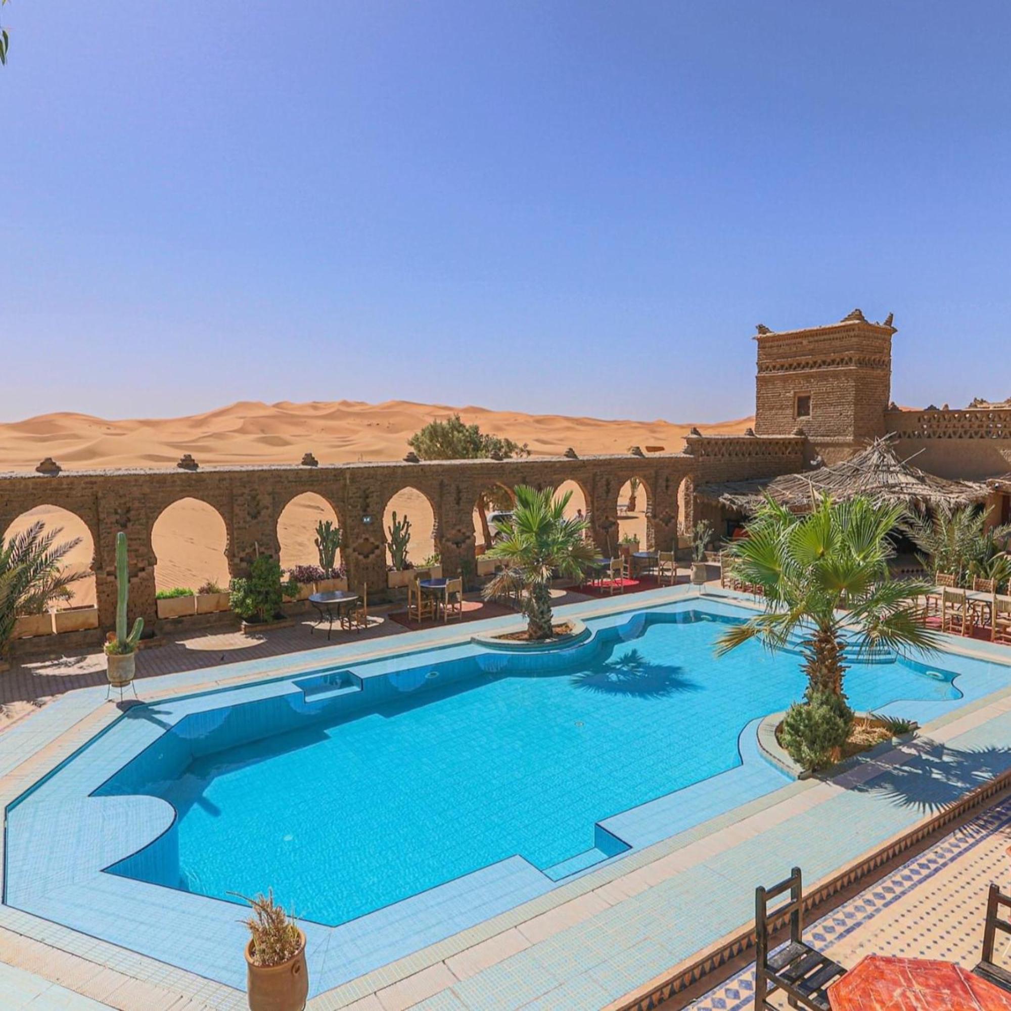 Hotel Cafe Du Sud Merzouga Bagian luar foto
